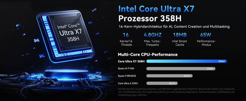 Core Ultra X7 358H Core Ultra X7 358H
