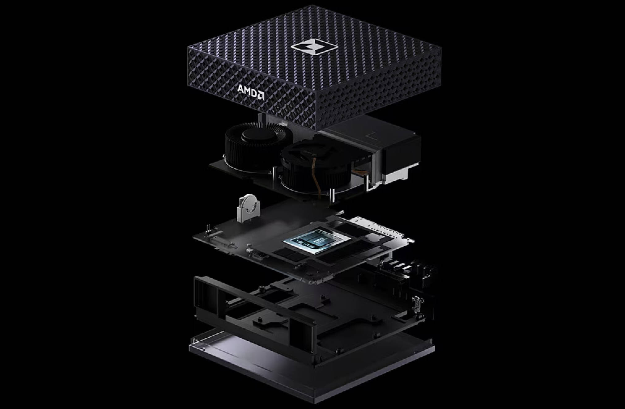 AMD Ryzen AI Halo Workstations mit Ryzen AI Max 395  Image © AMD