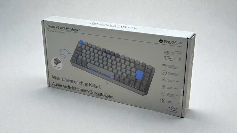ENDORFY Thock V2 75 Wireless Verpackung Front ENDORFY Thock V2 75 Wireless Verpackung Front