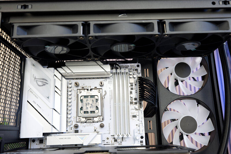 NZXT S5 RGB Motherboard installation