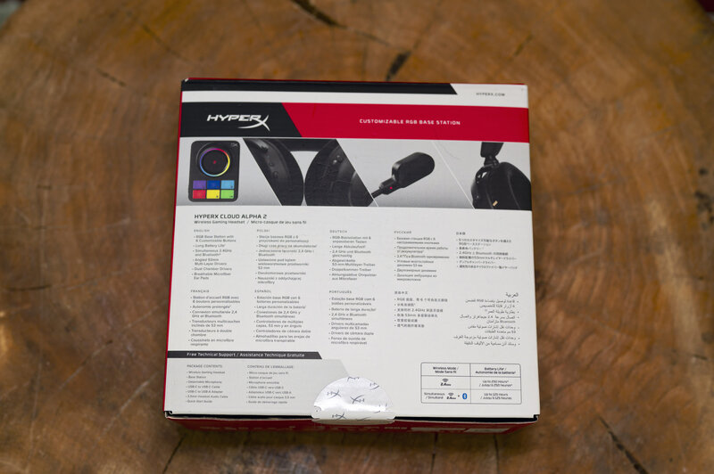 HyperX Cloud Alpha2 Wireless Packaging 1