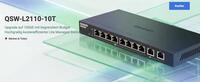 QNAP QSW-L2110 Lite: Affordable Managed switch series with 10-GbE network backbones released