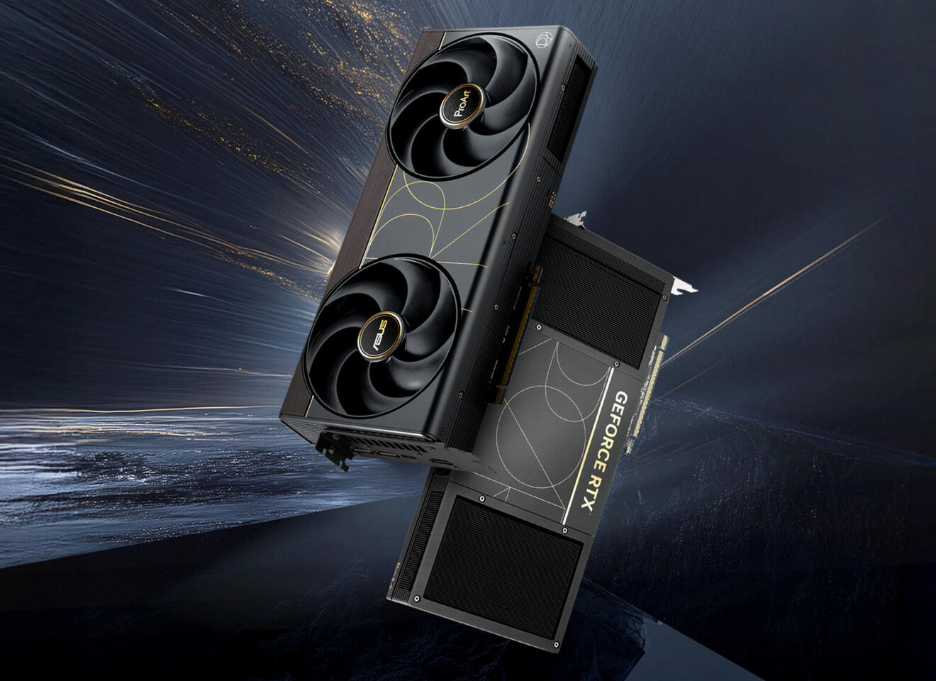 ASUS ProArt GeForce RTX 5090 OC Grafikkarte mit 2,5-Slot-Design