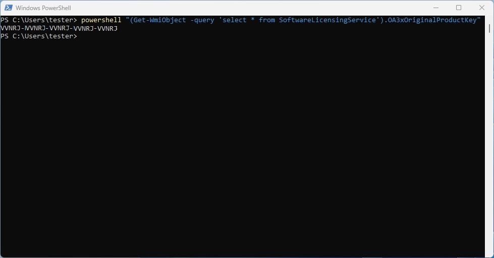Win 11 Powershell  Image © PCMasters.de