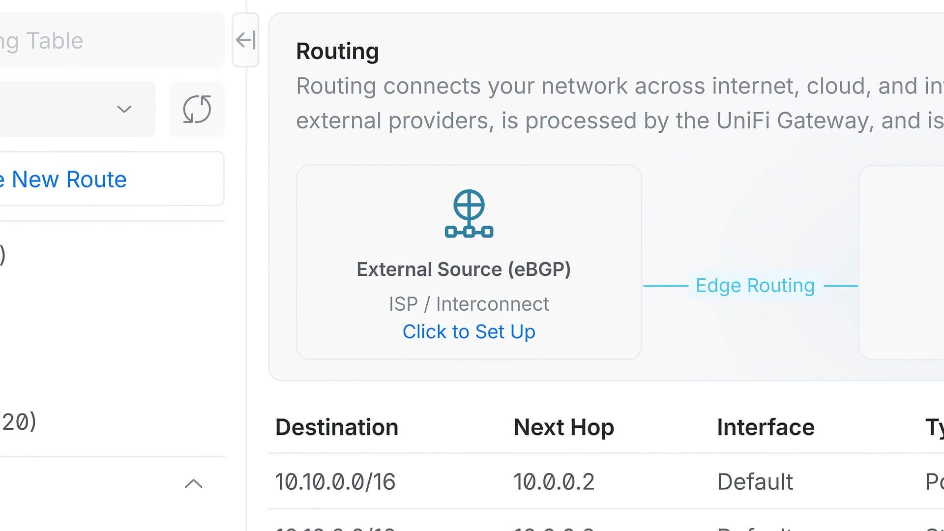 UniFi Network 10 4 eBGP  Image © Ubiquiti