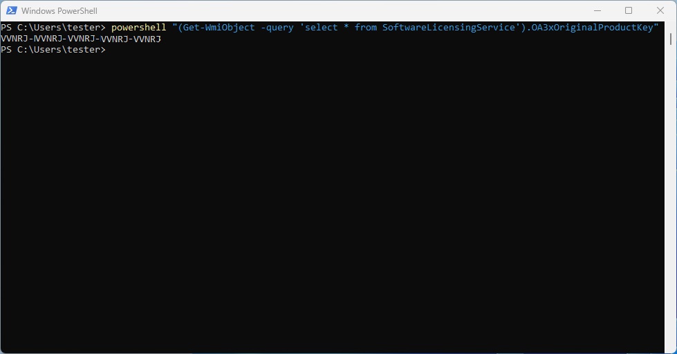 Win 11 Powershell  Image © PCMasters.de