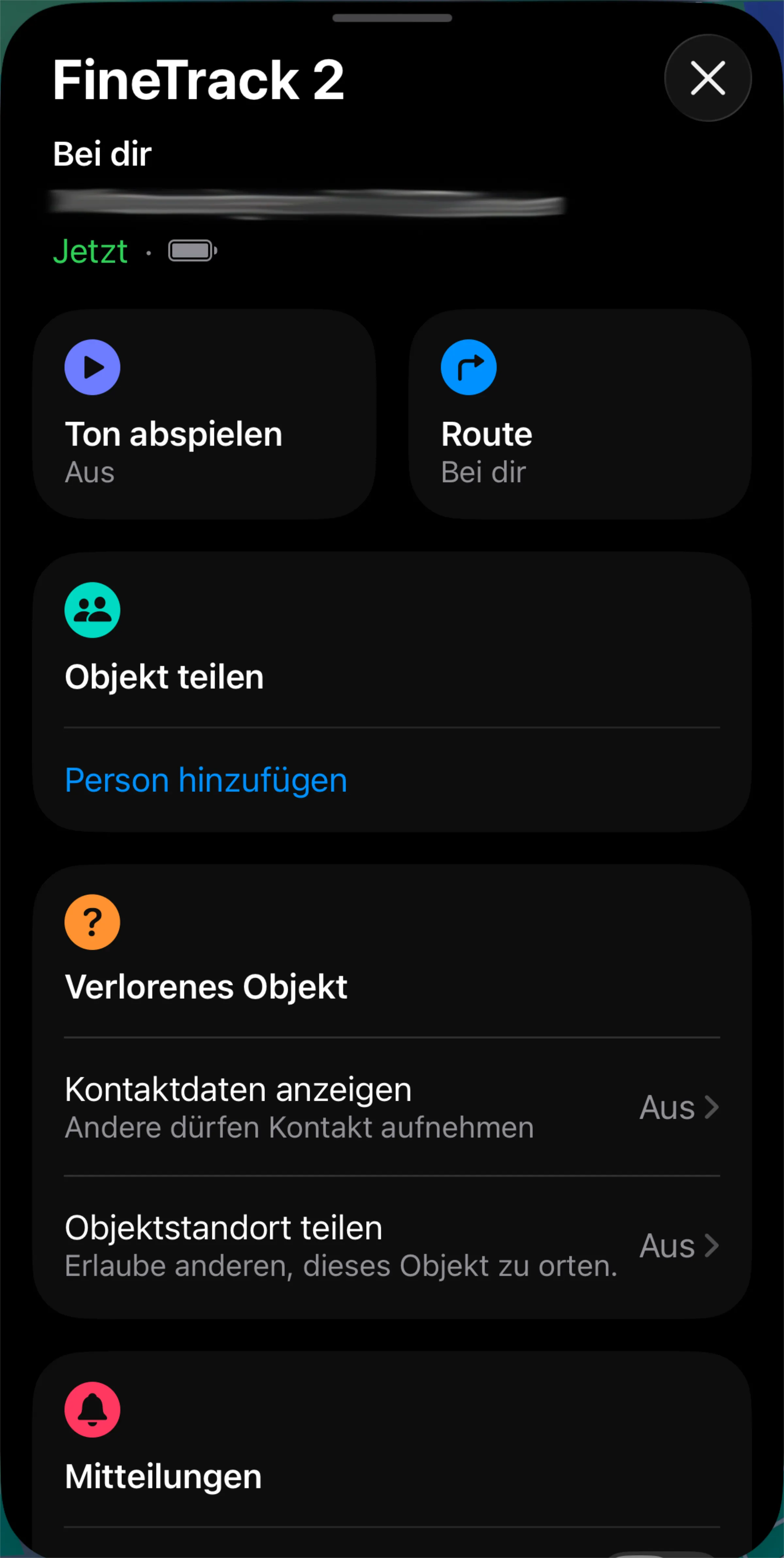 UGREEN FineTrack 2 iOS Funktionen