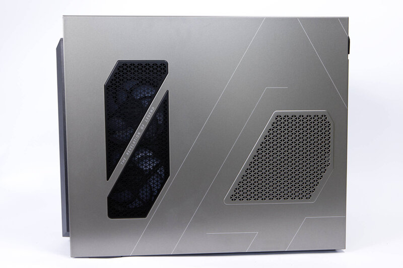 MSI MEG Vision X AI side panel MSI MEG Vision X AI side panel