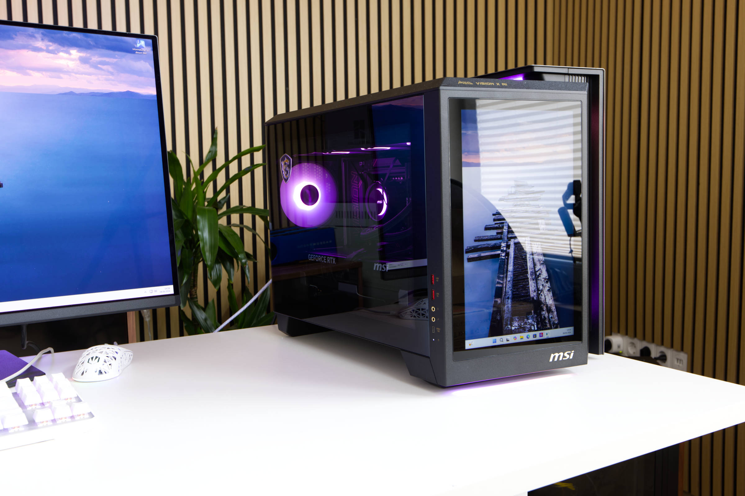 MSI MEG Vision X AI 2nd Review  Image © PCMasters.de