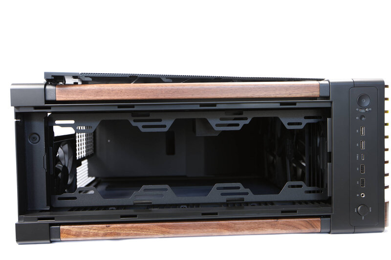 ASUS ProArt PA602 Wood Edition Top offen ASUS ProArt PA602 Wood Edition Top offen