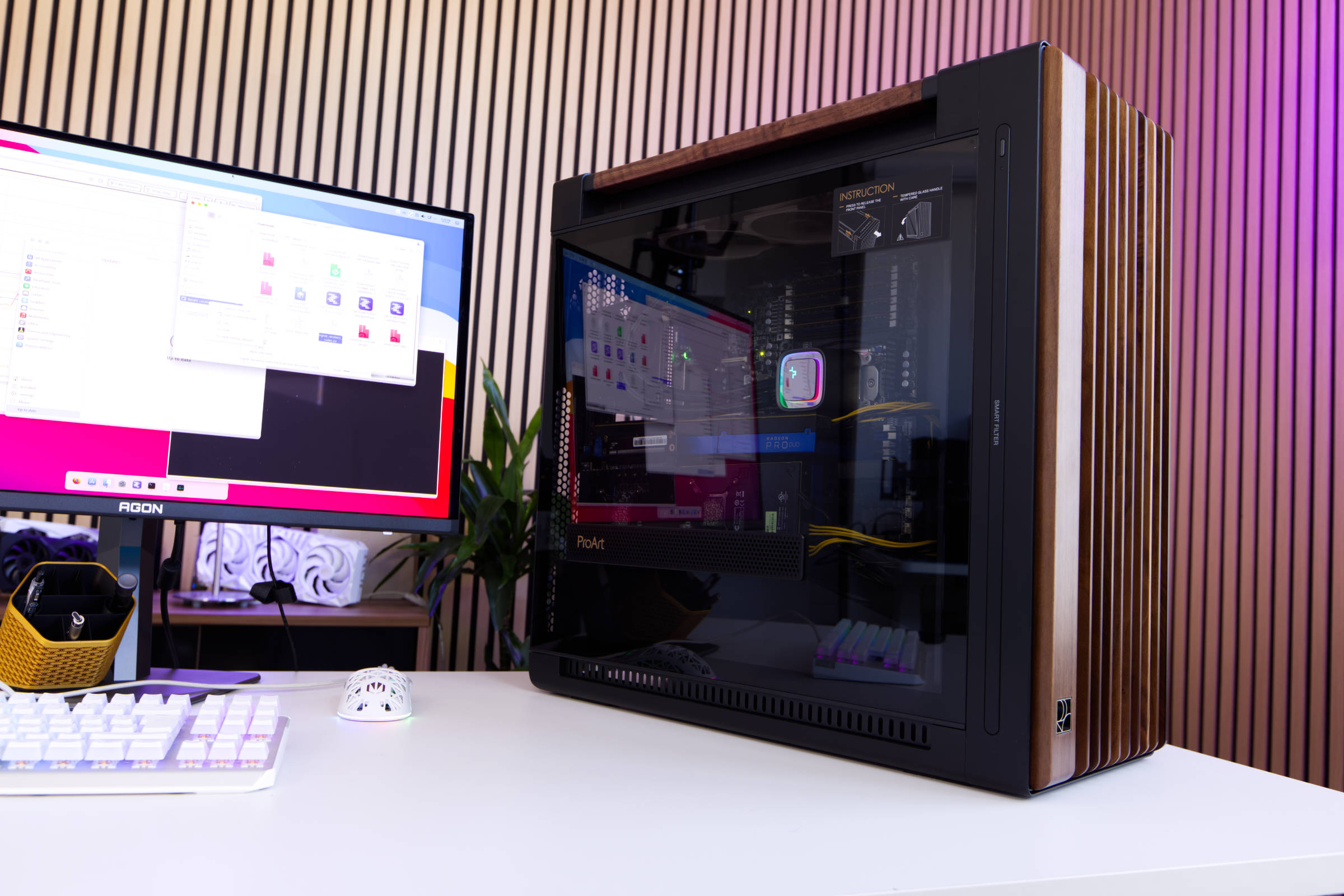 ASUS ProArt PA602 Wood Edition review - The ultimate workstation case with real wood