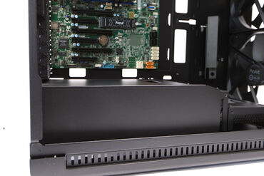ASUS ProArt PA602 Wood Edition untere Kammer
