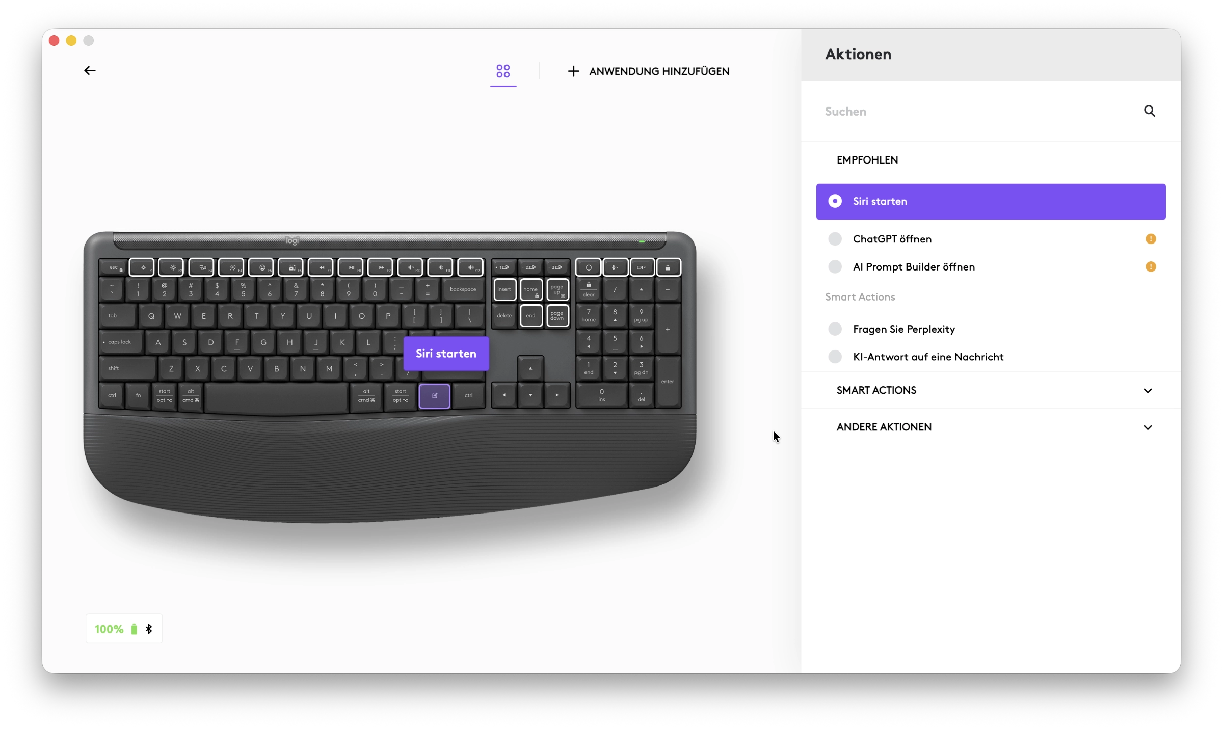 Logitech K880 Options Ki Taste Logitech K880 Options Ki Taste