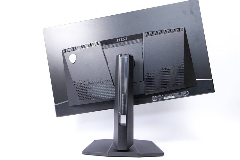 MSI MAG 321UP QD OLED Drehung links