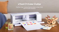  xTool C1 Color Cutter is an affordable combination of CMYK Printing, Scanning, and Precision Cutting