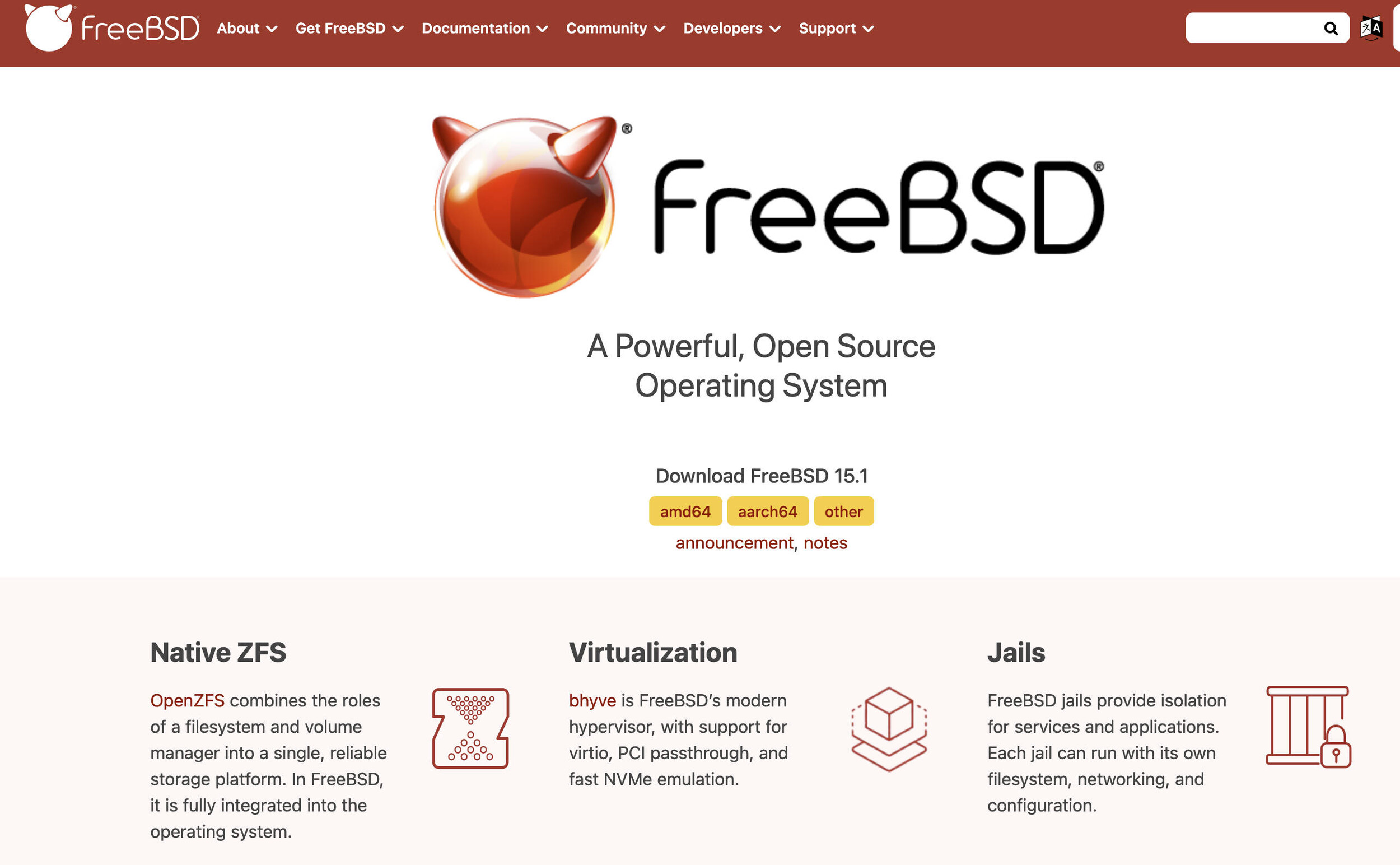 FreeBSD 15 1  Image © FreeBSD