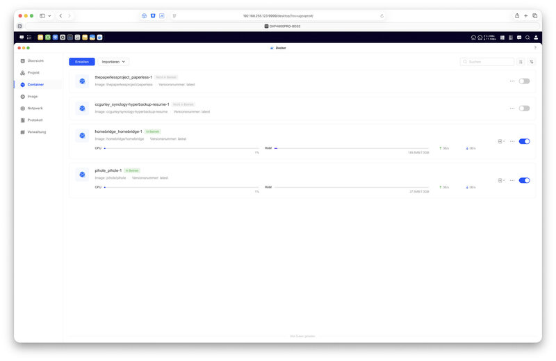 UGREEN DXP4800 Pro UGOS Pro Docker UGREEN DXP4800 Pro UGOS Pro Docker