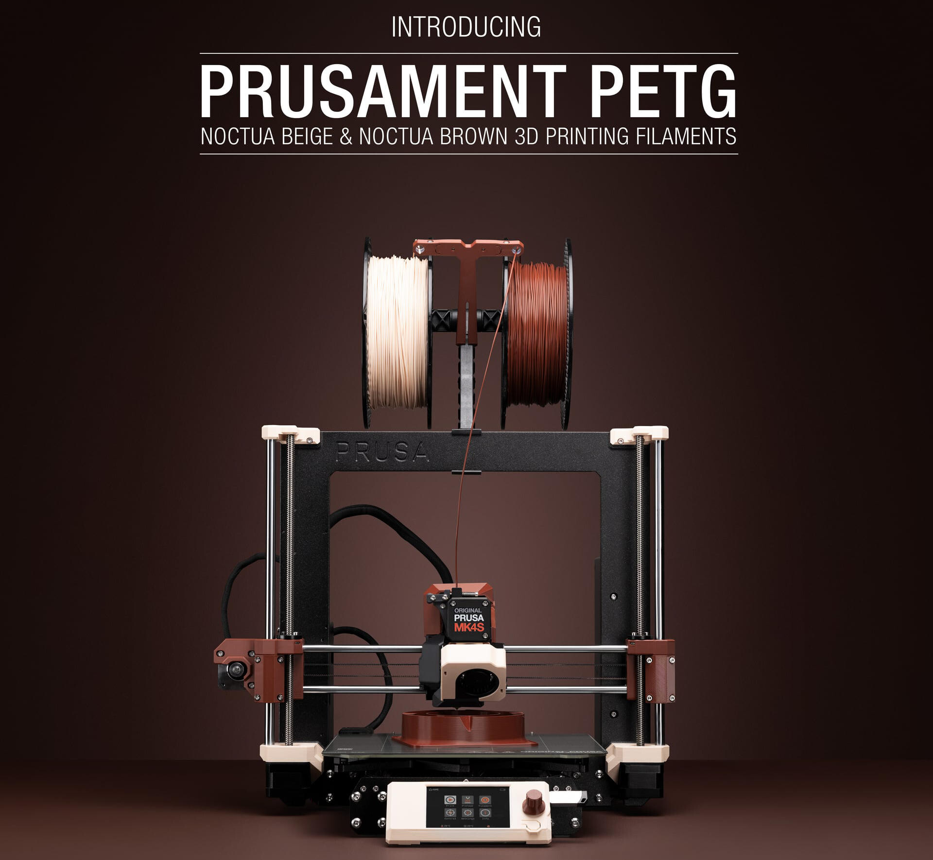 Noctua und Prusa PETG Filament Release  Image © Noctua