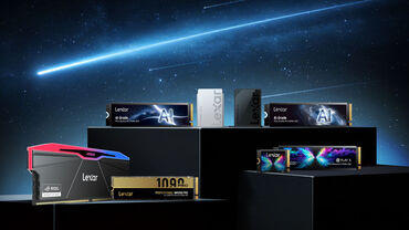 Lexar AI Storage Core and Gen5 SSDs revealed at COMPUTEX 2026
