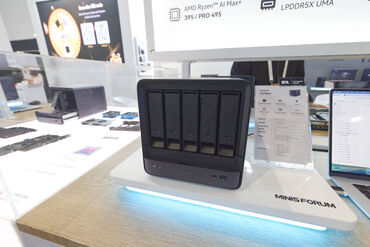 Minisforum N5 MAX-P495 and MS-S1 MAX-P495 with AMD Gorgon Halo and 192 GB of RAM at IFA