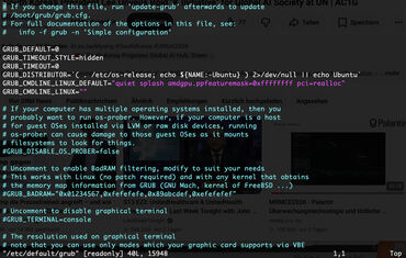 GRUB bootloader configuration: A detailed guide to configuring the GRUB bootloader