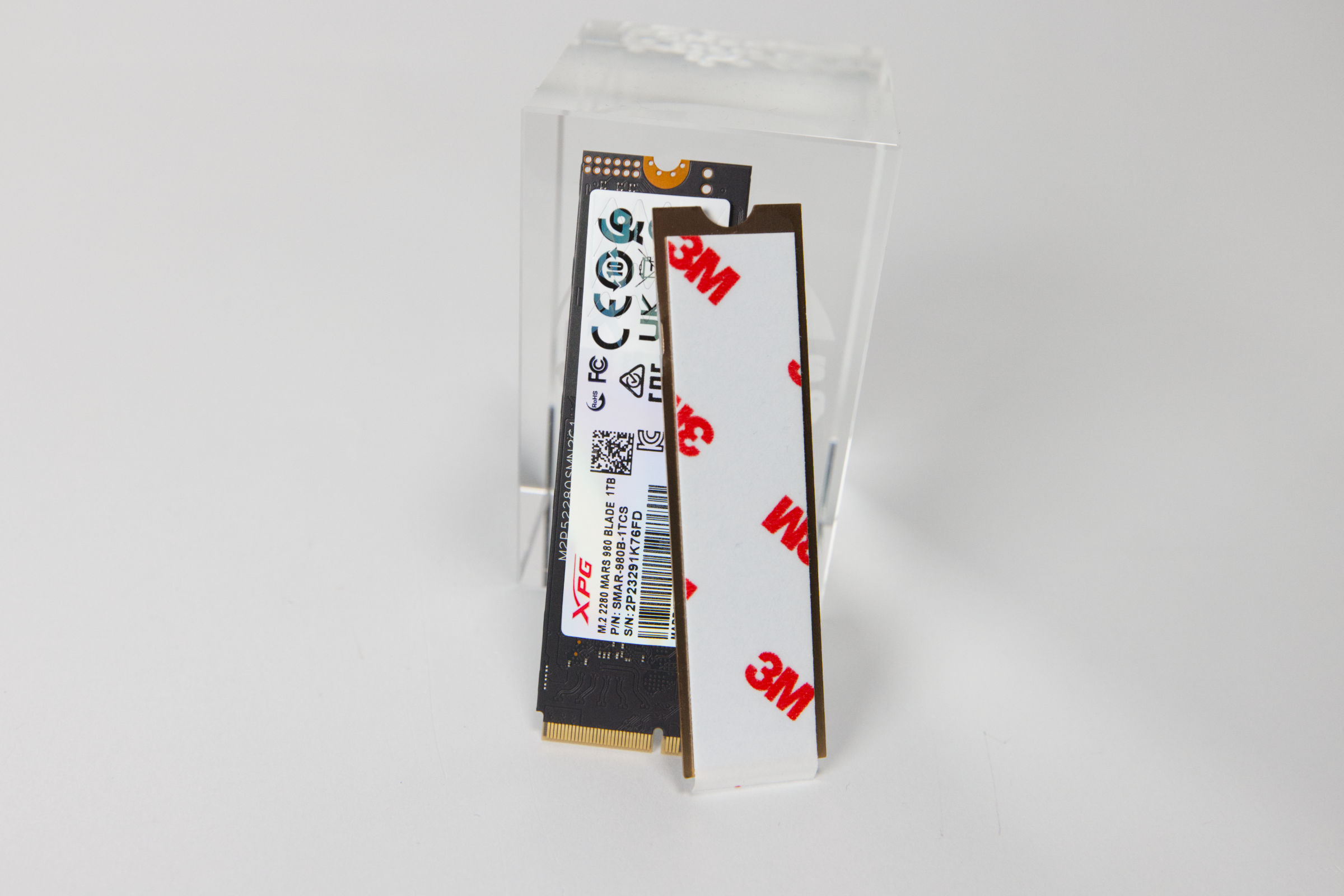 XPG MARS 980 Blade SSD Rückseite XPG MARS 980 Blade SSD Rückseite