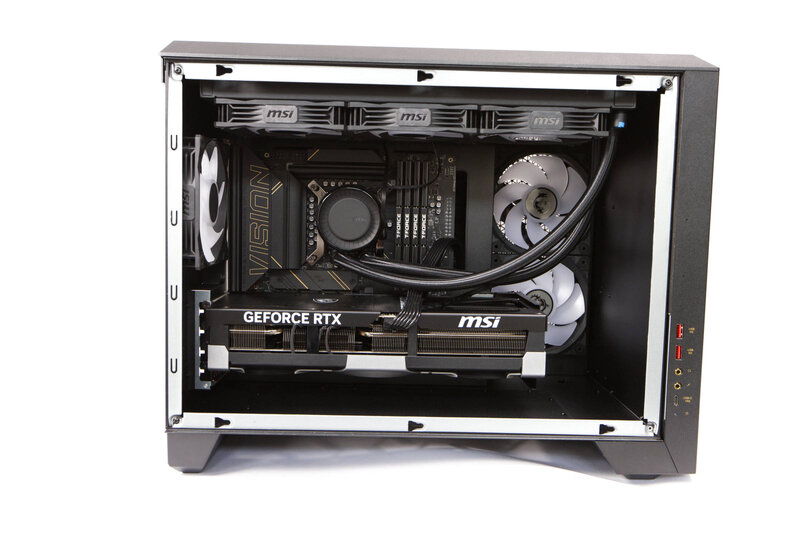 MSI MEG Vision X AI Interior MSI MEG Vision X AI Interior
