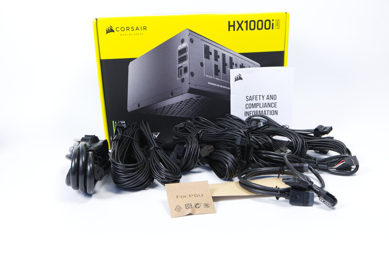 Corsair HX1000i Shift Lieferumfang