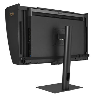 ASUS ProArt Display OLED PA27USD Rückseite mit Abdeckung