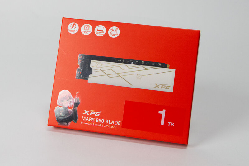XPG MARS 980 Blade SSD Verpackung XPG MARS 980 Blade SSD Verpackung