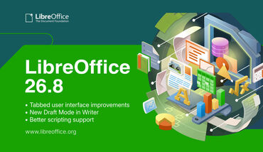 LibreOffice 26.8 Released for Download: Advanced Typography and Expanded Support for Writing Systems