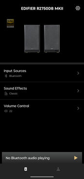 Edifier R2750DB MKII ConneX APP Übersicht