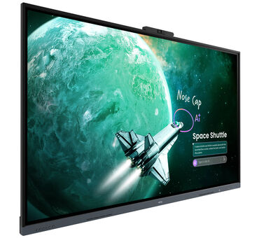 BenQ RE05AC: Interactive 4K TVs with Android 16 and AI integration, featuring screen sizes ranging from 65" to 86"
