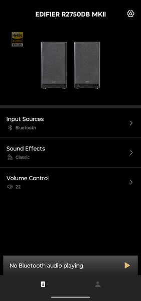 Edifier R2750DB MKII ConneX APP Übersicht