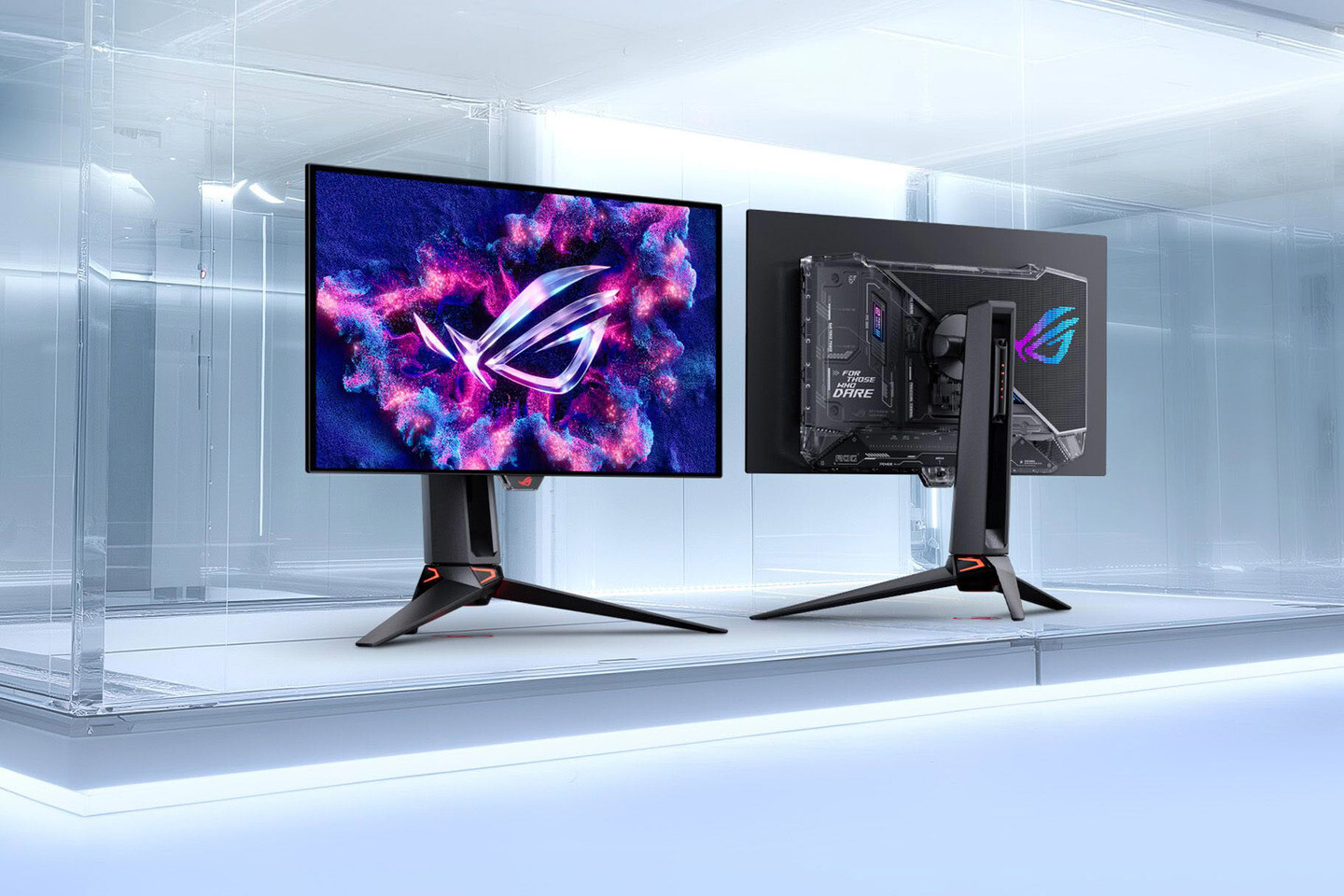 Asus ROG Swift OLED PG27UCWM und PG32UCWM  Image © ASUS