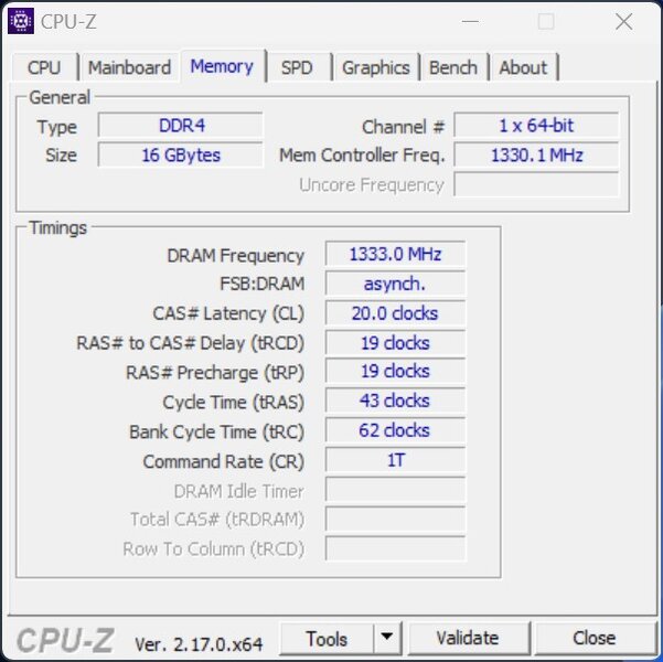 NiPoGi Pinova P1 Ryzen Embedded R2544 CPUz Memory NiPoGi Pinova P1 Ryzen Embedded R2544 CPUz Memory