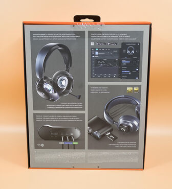 SteelSeries Arctis Nova Pro Omni rear packaging SteelSeries Arctis Nova Pro Omni rear packaging