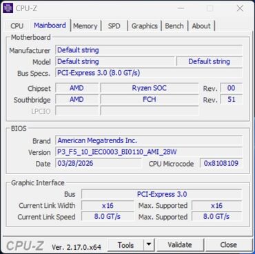 NiPoGi Pinova P1 Ryzen Embedded R2544 CPUz Motherboard NiPoGi Pinova P1 Ryzen Embedded R2544 CPUz Motherboard