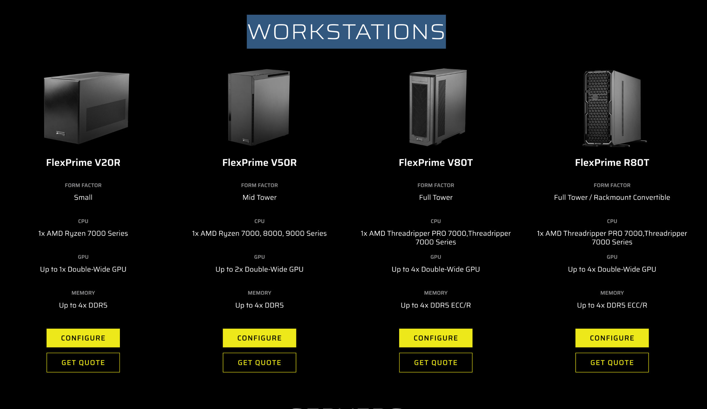 Corsair Pro Workstations  Image © Corsair