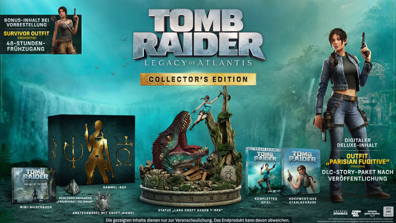 Tomb Raider Legacy of Atlantis Collectors Edition Tomb Raider Legacy of Atlantis Collectors Edition