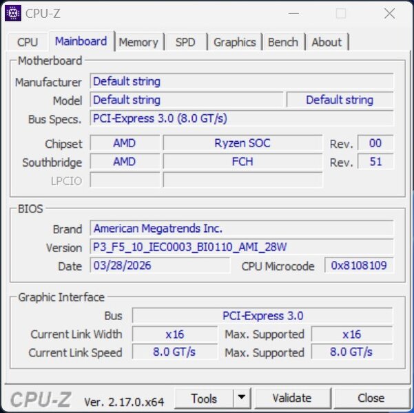 NiPoGi Pinova P1 Ryzen Embedded R2544 CPUz Motherboard NiPoGi Pinova P1 Ryzen Embedded R2544 CPUz Motherboard