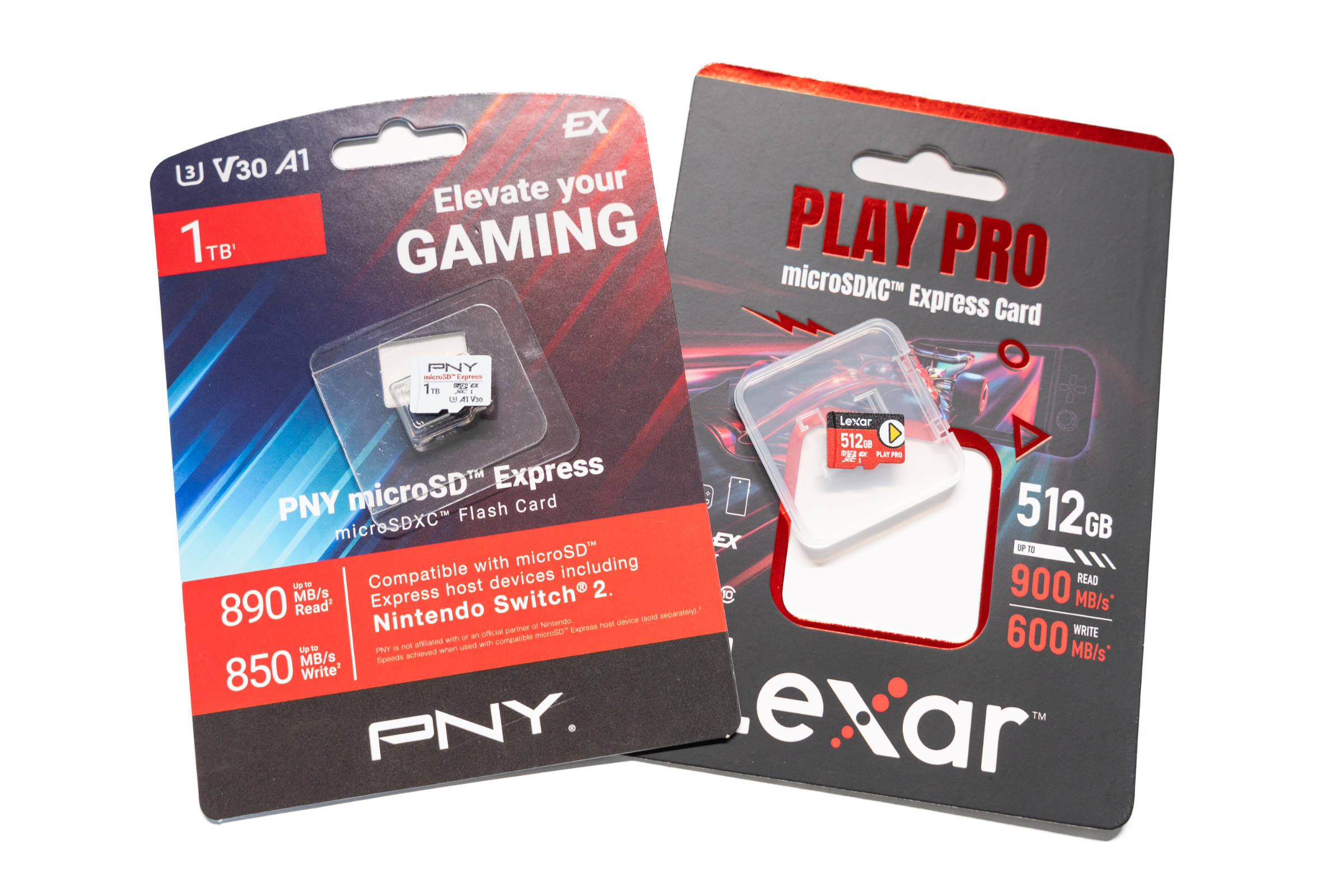 PNY Lexar microSDExpress Test Vergleich  Bild © PCMasters.de