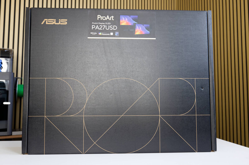 ASUS ProArt Display OLED PA27USD Packaging ASUS ProArt Display OLED PA27USD Packaging