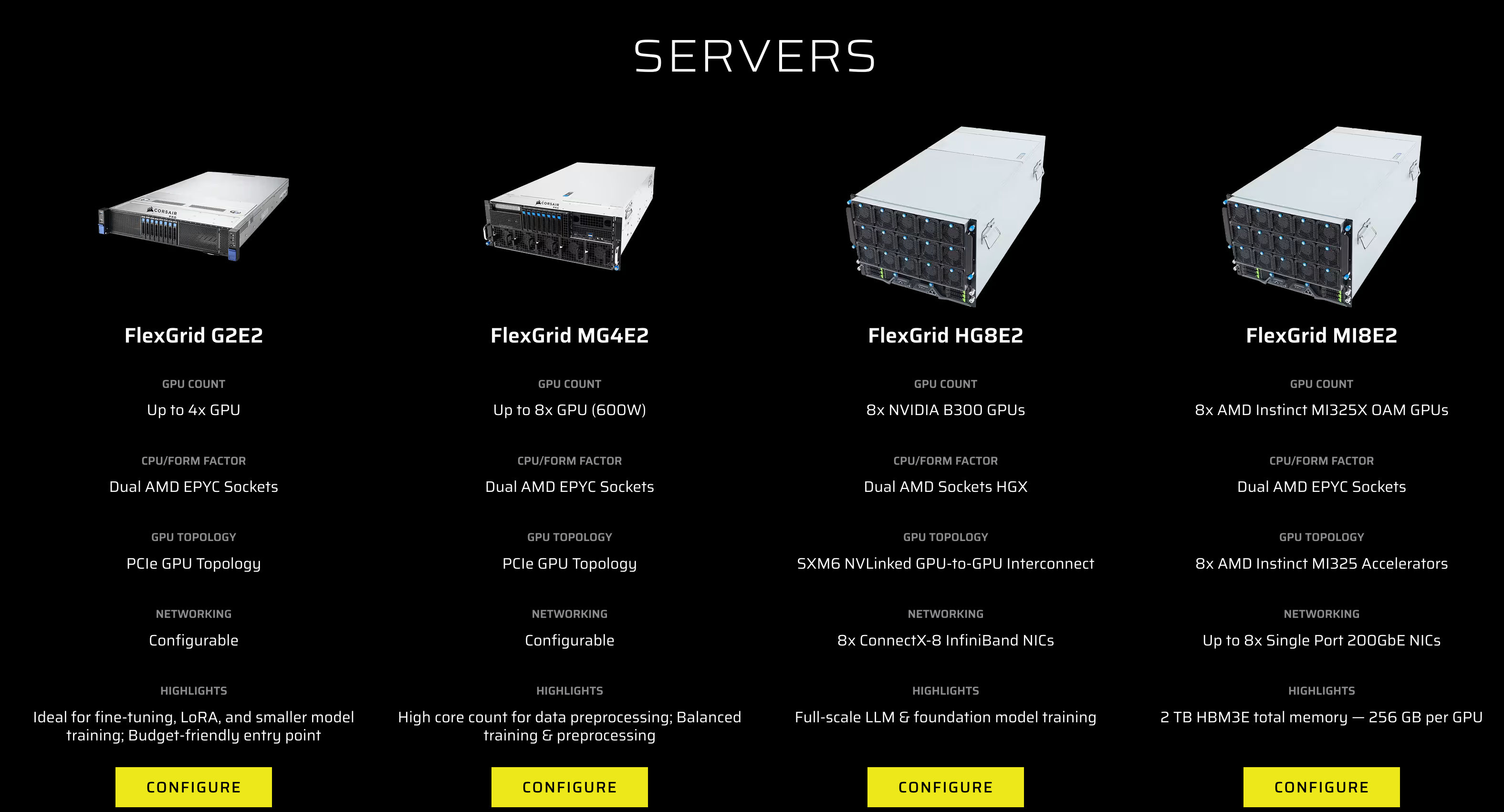 Corsair Pro Server Corsair Pro Server