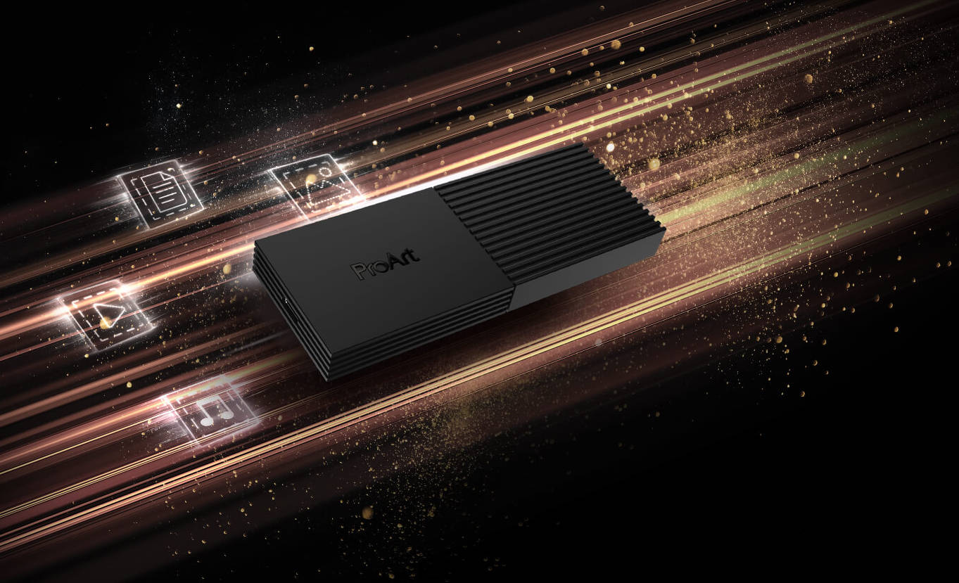 ASUS ProArt PA40SU High-Speed-USB4-SSD-Gehäuse für 80 € vorgestellt