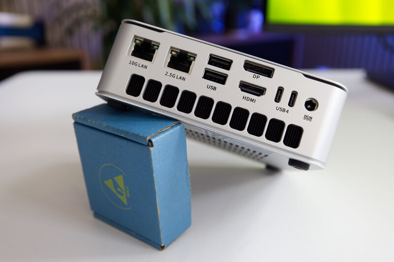 CTONE AM23 Mini PC hinten CTONE AM23 Mini PC hinten