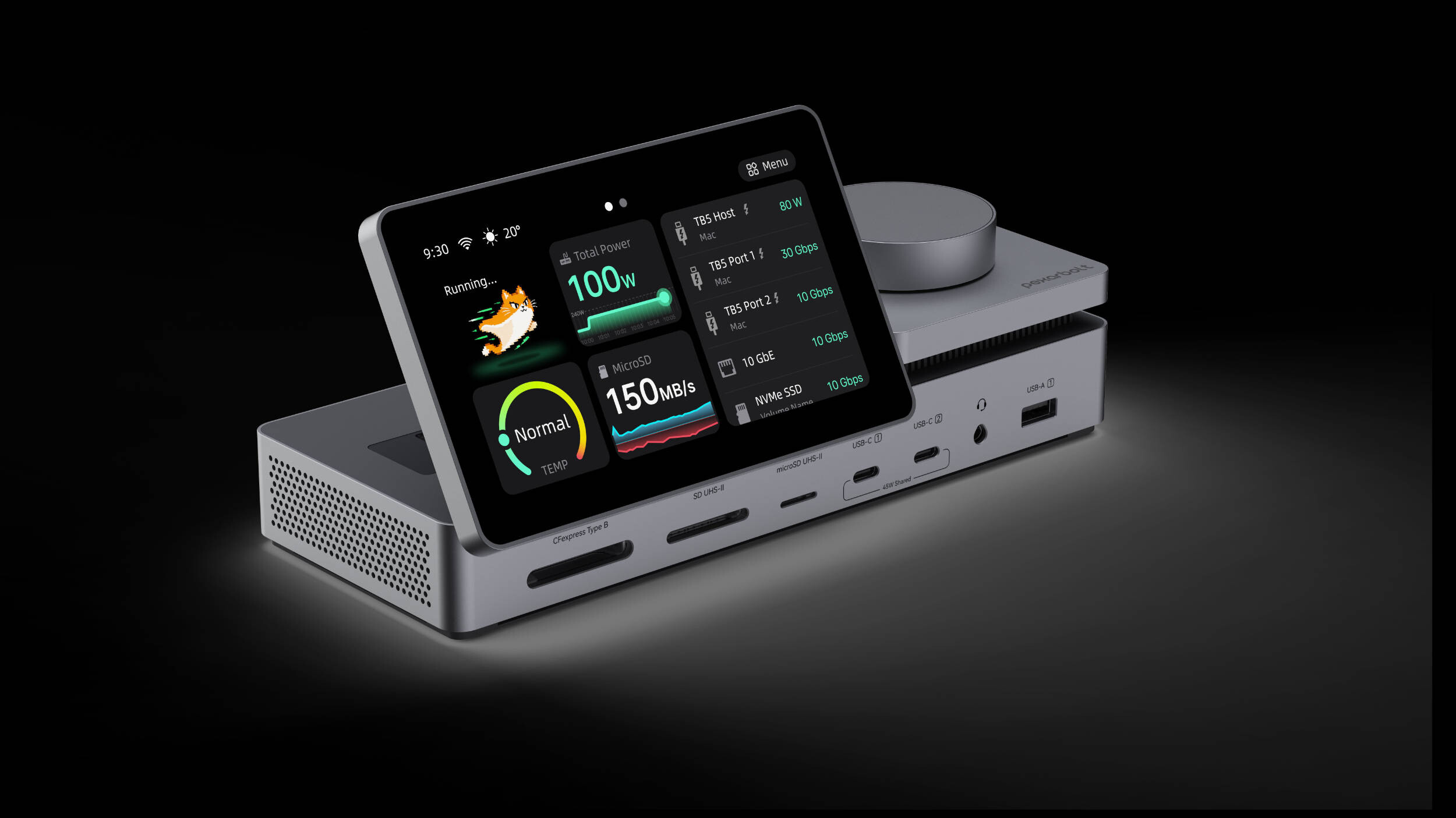 PexarBolt Ultra TBT5 Dock Release  Image © Pexar