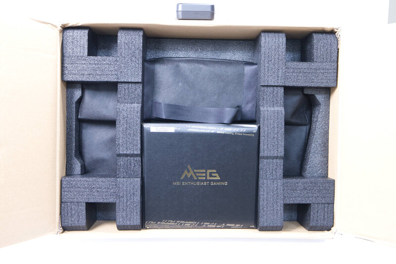 MSI MEG Vision X AI inner packaging MSI MEG Vision X AI inner packaging