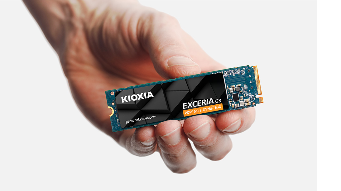 KIOXIA EXCERIA G3 SSD  Image © KIOXIA