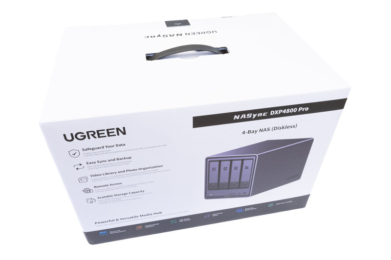 UGREEN DXP4800 Pro Packaging (Front) UGREEN DXP4800 Pro Packaging (Front)